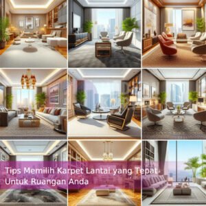 Tips Memilih Karpet Lantai yang Tepat Untuk Ruangan Anda