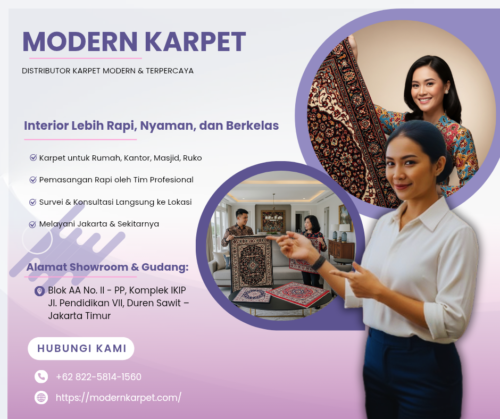 Modern Karpet kembali menghadirkan solusi lantai terbaik