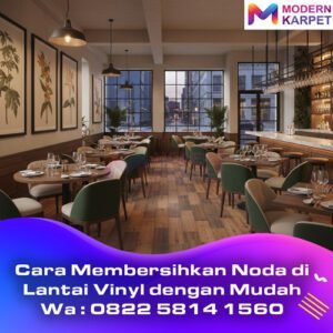 Cara Membersihkan Noda di Lantai Vinyl dengan Mudah