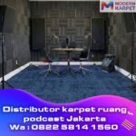 distributor Karpet Ruang Podcast Jakarta