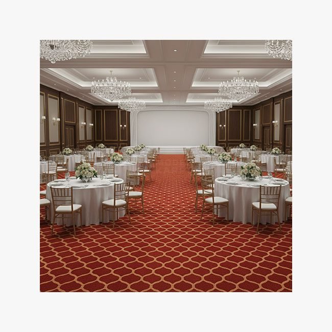 Distributor Karpet Brushfield Red-Beige