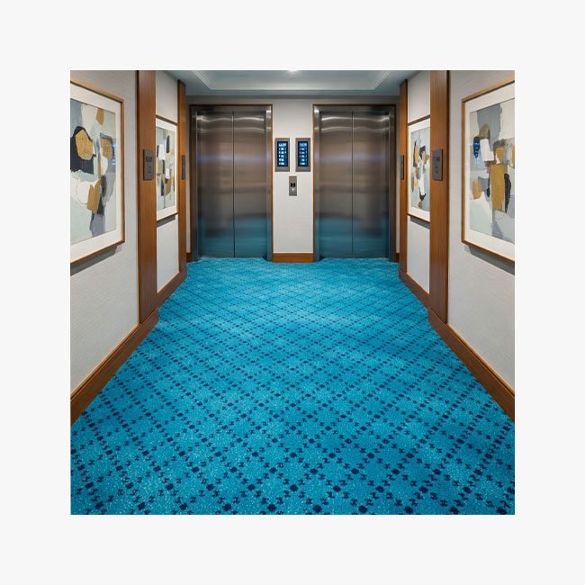 Distributor Karpet River Side Turquoise