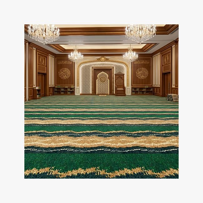 Distributor Karpet al kabir green