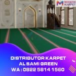 Distributor Karpet Masjid Al Sami Green Jakarta Pusat