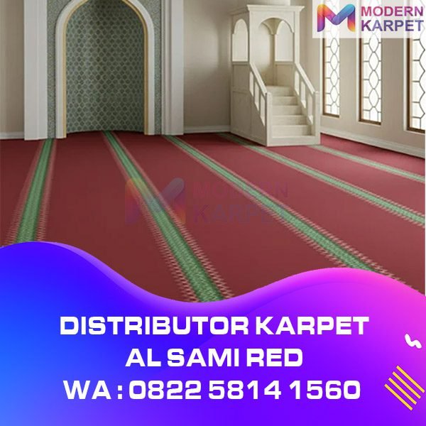 Distributor Karpet Masjid Al Sami Red Jakarta Timur