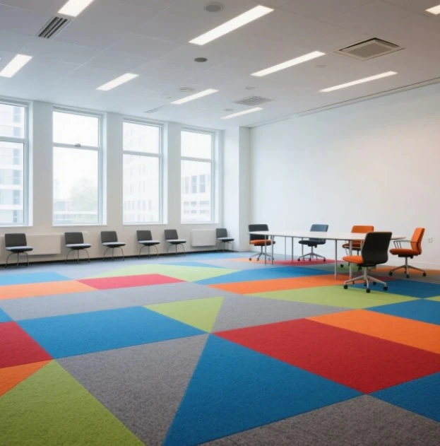 Karpet tile kantor modern