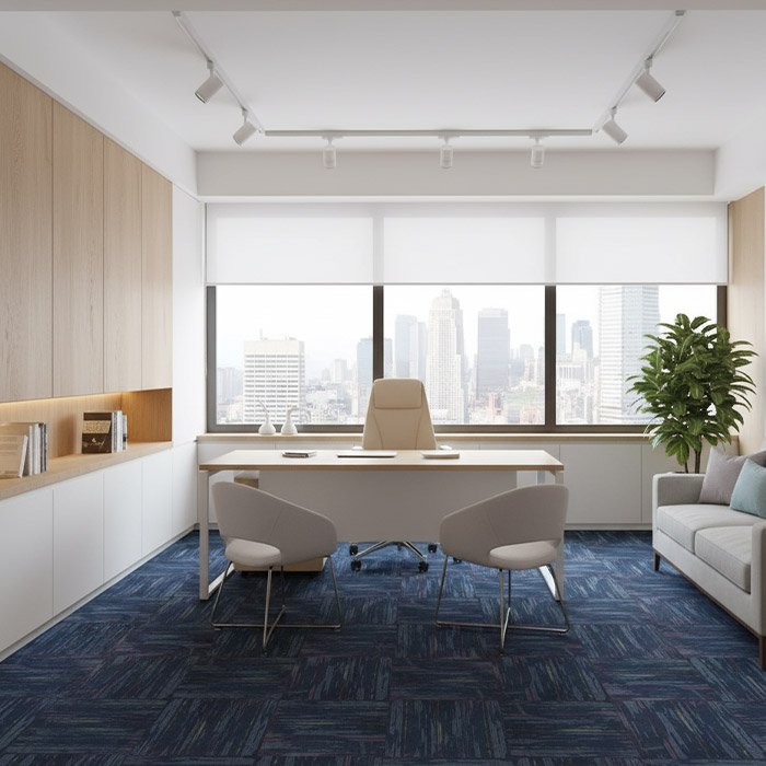 Karpet Tile Southern Cross Blue