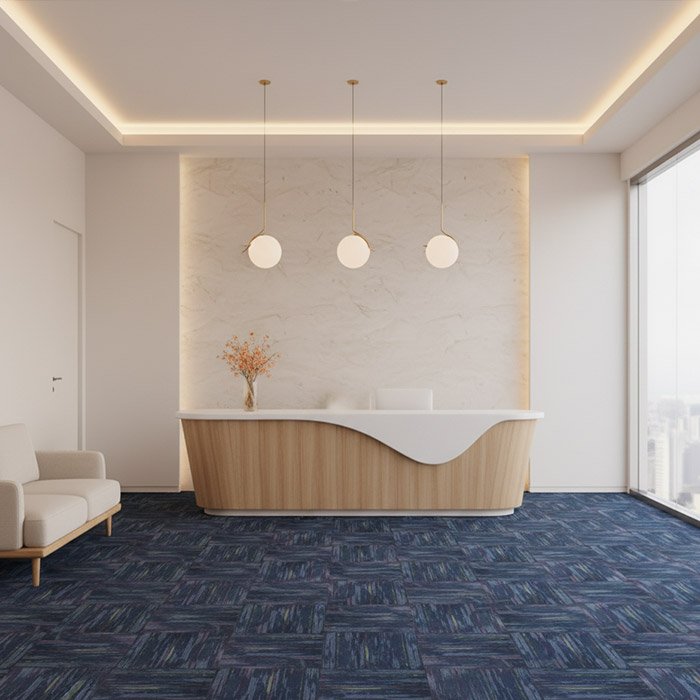 Karpet Tile Southern Cross Blue