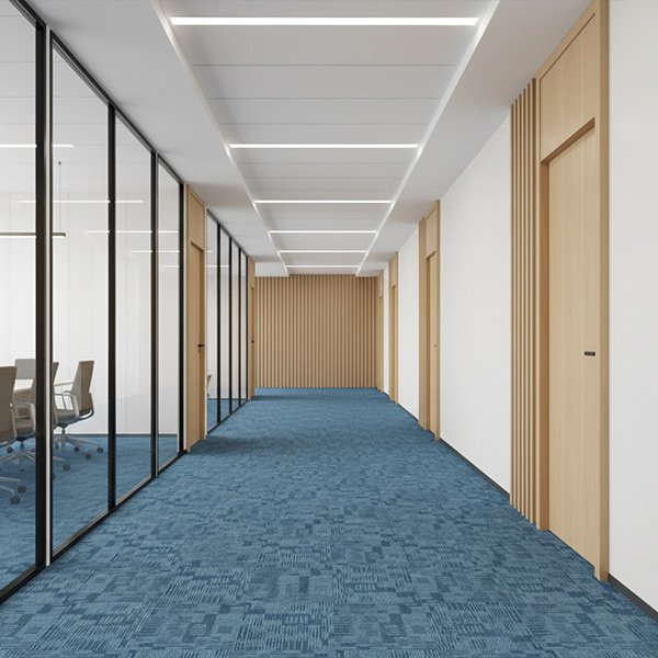 Karpet Tile Metropolitan Blue