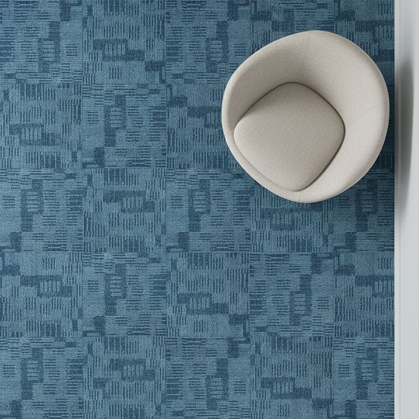 Karpet Tile Metropolitan Blue