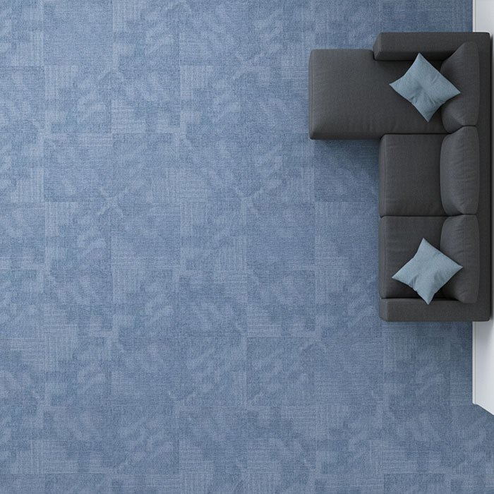 Karpet Tile Mont Mart Blue