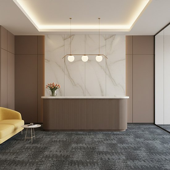 Karpet Tile Hyde Park Grey